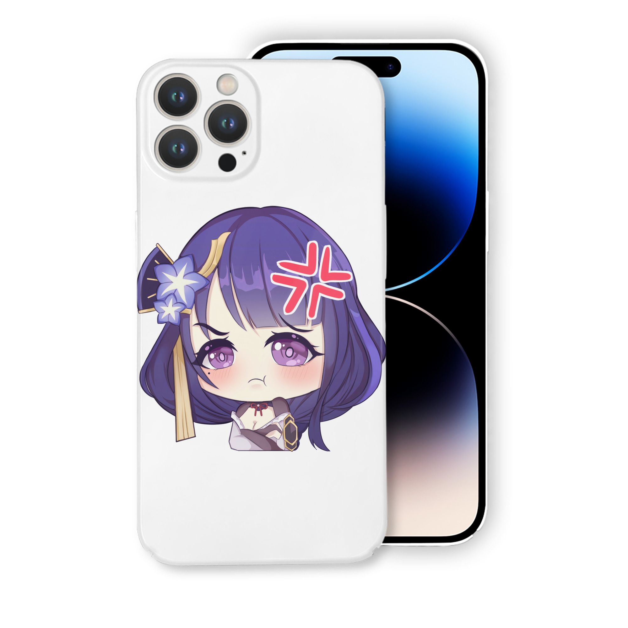 げんし神 雷電将軍 らいでんしょうぐん genshin Raiden Shogun 【iPhone 14シリーズ対応】ハードケース
